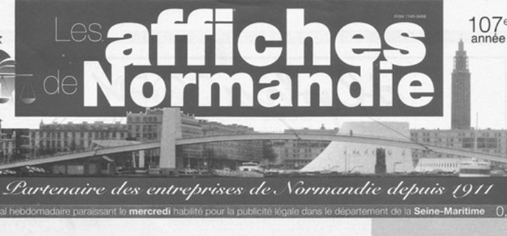 Revue Les Affiches de Normandie